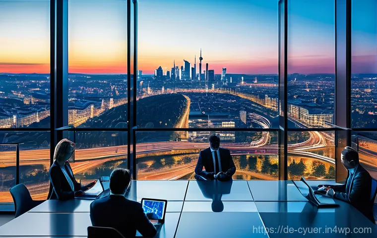 사이버 공격의 심리적 영향과 대응 방법 - **Prompt 1: The Weight of Digital Vulnerability**
    A realistic, cinematic photograph depicting an...